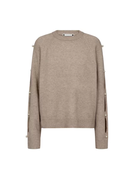 Sweter Co'couture brązowy