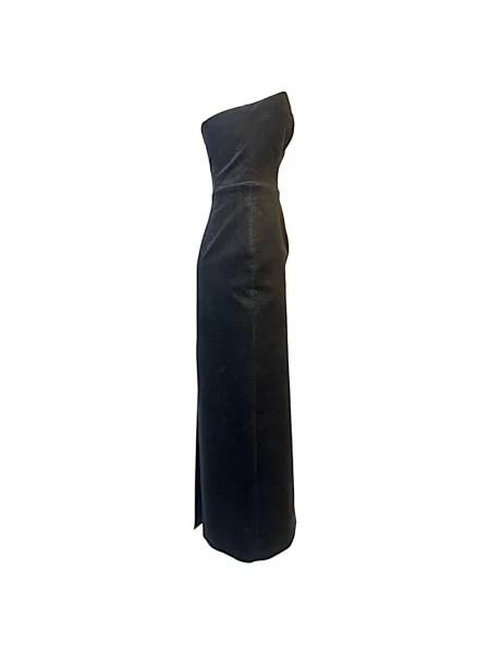 Sukienka maxi Parosh brązowa
