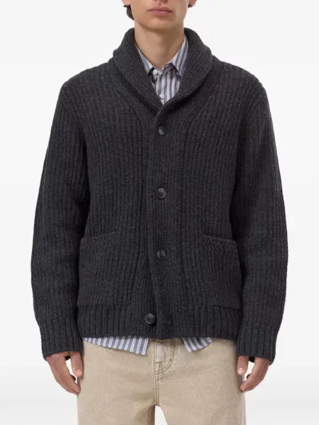 Gulerat cardigan Closed gri