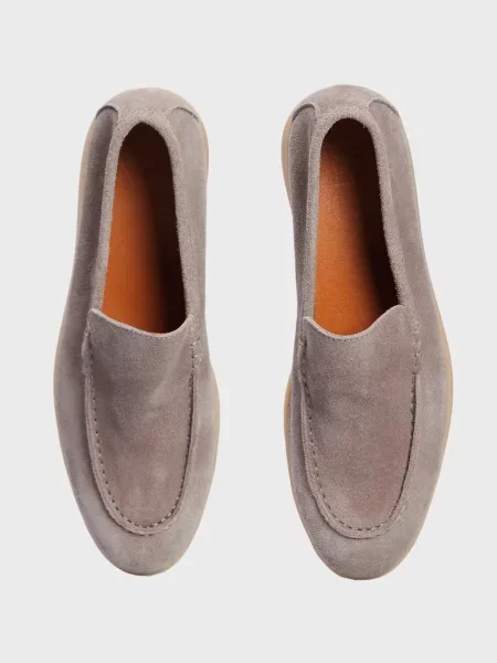 Замшеві лофери Prpy сірі