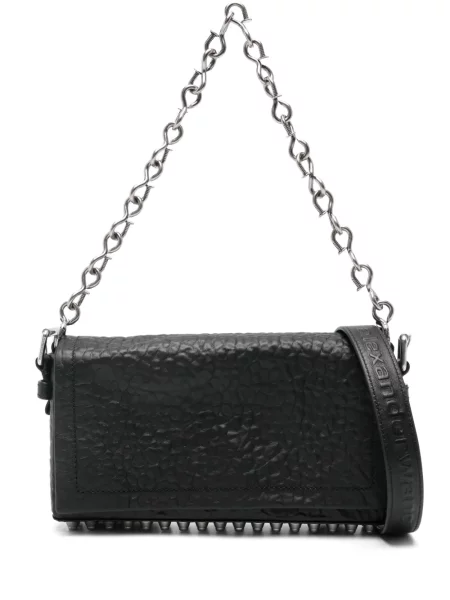 Geanta de piele Alexander Wang din piele negru