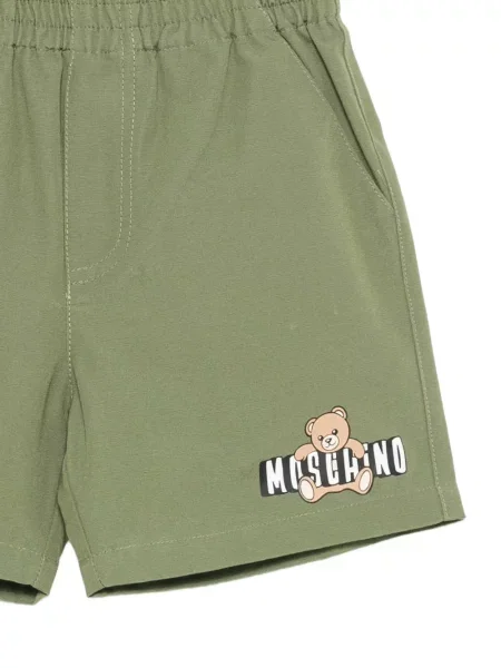 Szorty dziecięce Moschino zielone