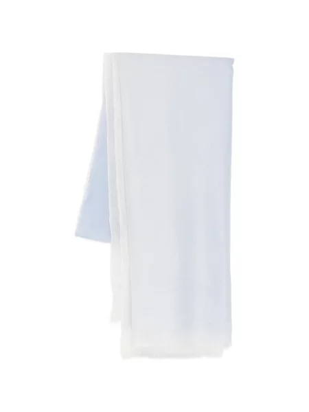 Fular N.peal din cașmir alb