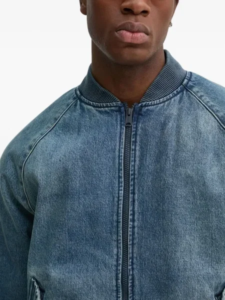 Pantaloni Levi's® de catifea cord cu dungi cu buzunar frontal albastru