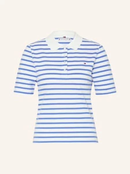 Tommy Hilfiger Koszulka Polo Z Piki blau niebieskie