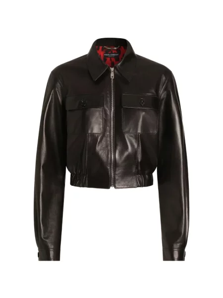 Geanta de piele Dolce & Gabbana maro