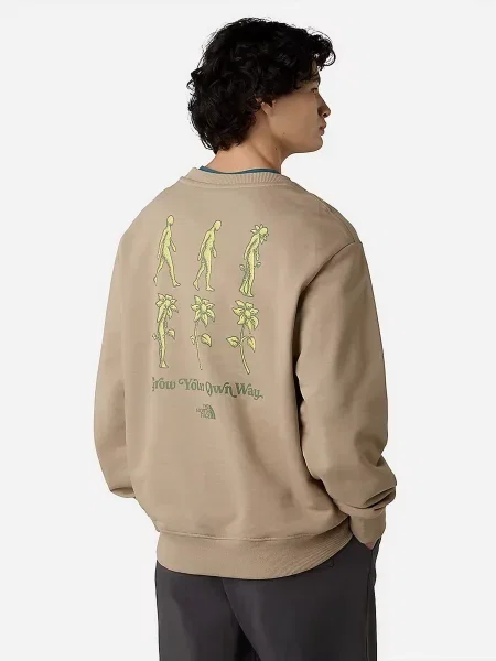 Світшот The North Face Connect бежевий