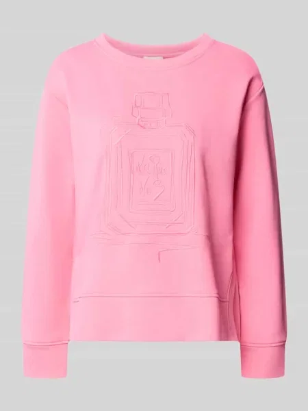 Bluza z wyhaftowanym motywem i okrągłym dekoltem Milano Italy