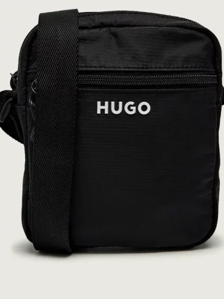HUGO Válltáska EVERETT / fehér fekete