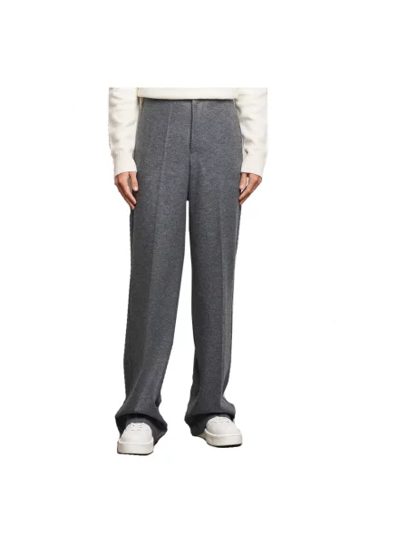 Spodnie Jil Sander klasyczne szare