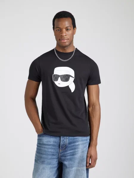 KARL LAGERFELD Tricou negru