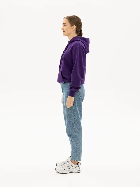 Свитер Fruit Of The Loom фиолетовый