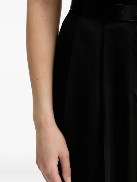 Portofel Michael Michael Kors cu broderie plisat negru