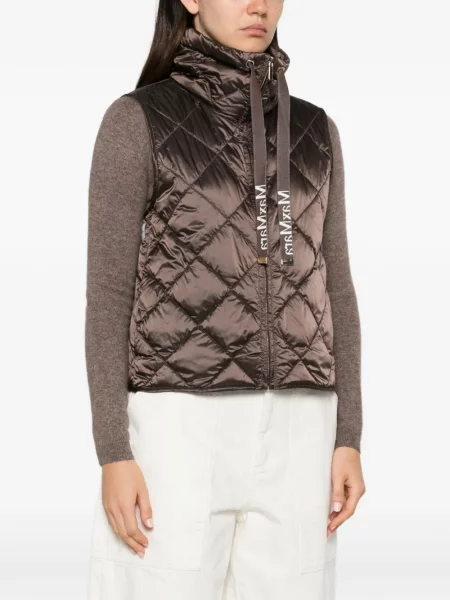 Matlasat vestă Max Mara maro