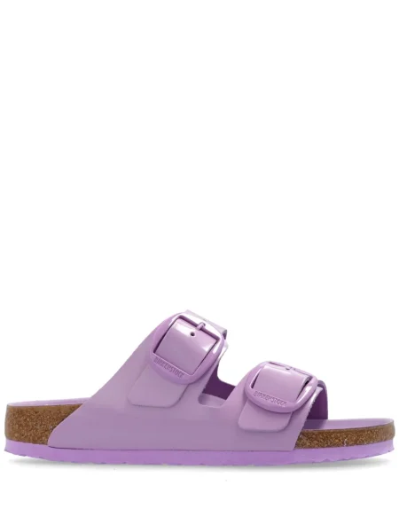 Sandale Birkenstock din piele violet