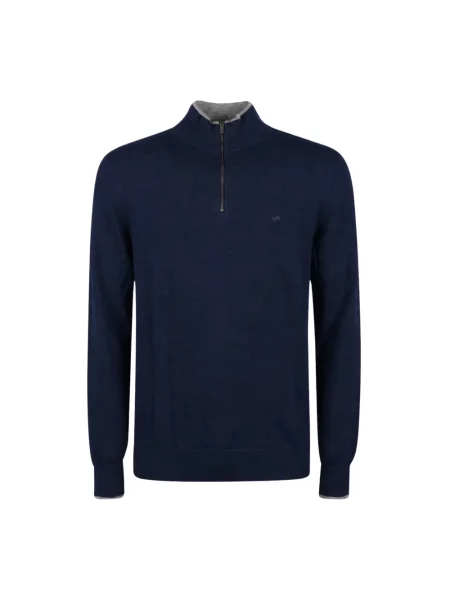 Sweter Michael Kors wełniany niebieski