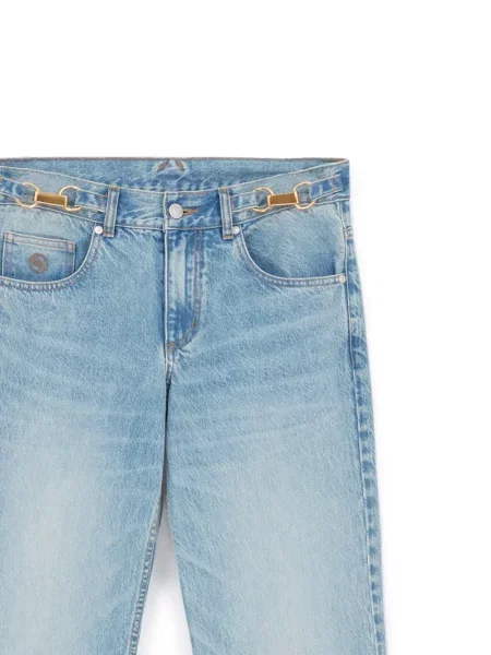 Platėjantys džinsai Stella Mccartney mėlyna