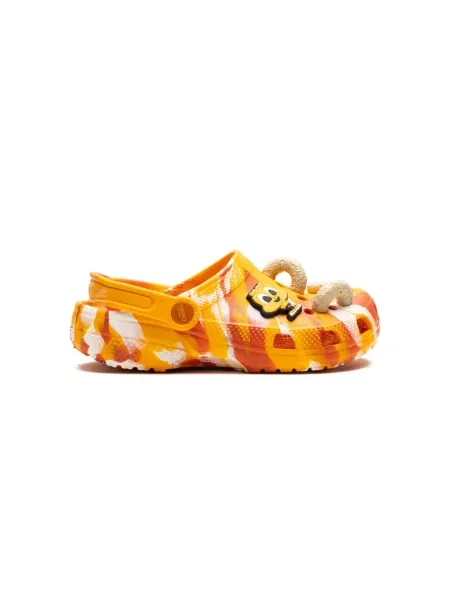 Chodaki dziecięce Crocs pomarańczowe
