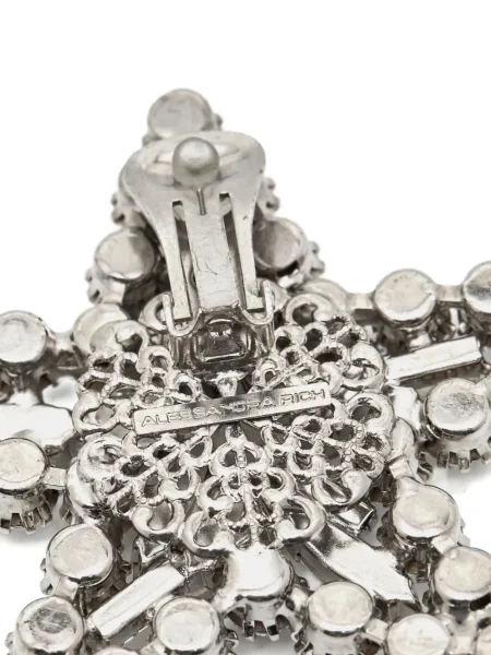 Naušnice Alessandra Rich srebrena