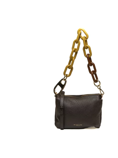 Torebka My Best Bags skórzana brązowa