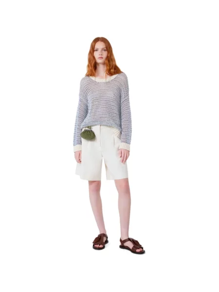 Bermudy Weekend Max Mara beżowe