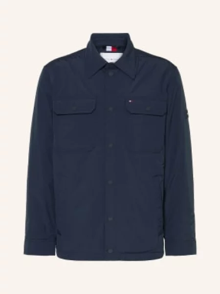 Tommy Hilfiger Płaszcz Wierzchni blau granatowy