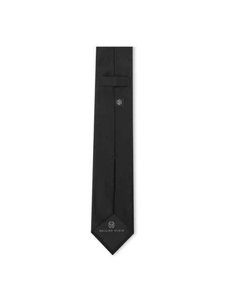 Krawat Philipp Plein czarny