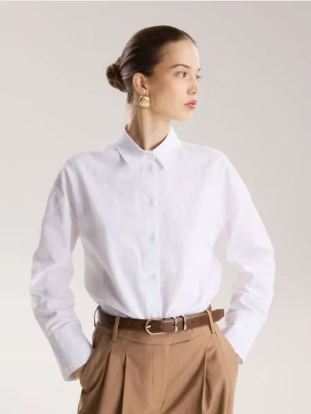 Reserved із додаванням натуральної шкіри золотисто-коричневий коричневий