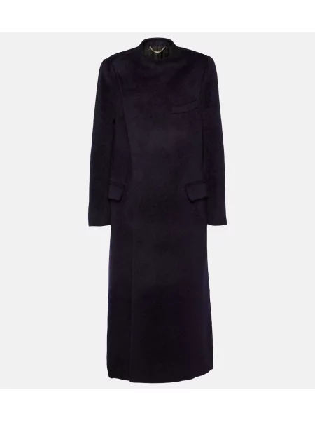 Palton Victoria Beckham de lână violet