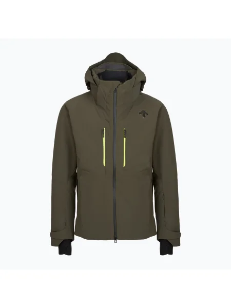 Горнолыжная куртка Descente зеленая