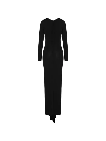 Rochie maxi V:pm Atelier drapată negru