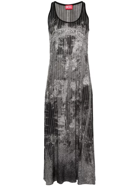 Rochie midi Diesel negru
