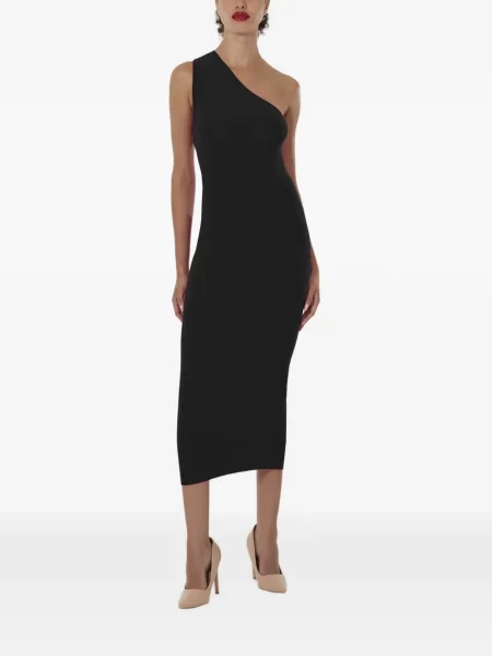 Rochie midi Wolford cu un umăr gol negru