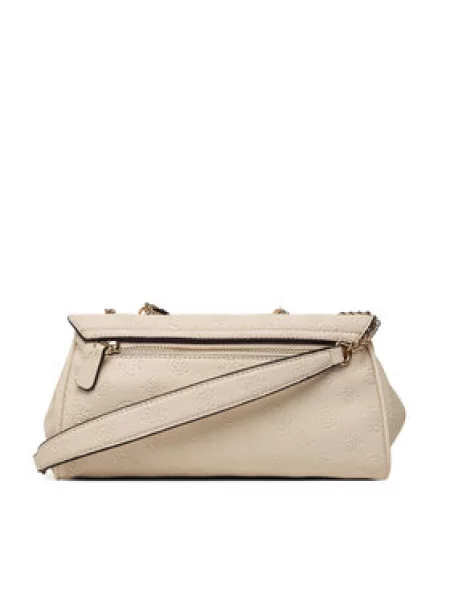 Guess Táska Ella Logo Világos bézs