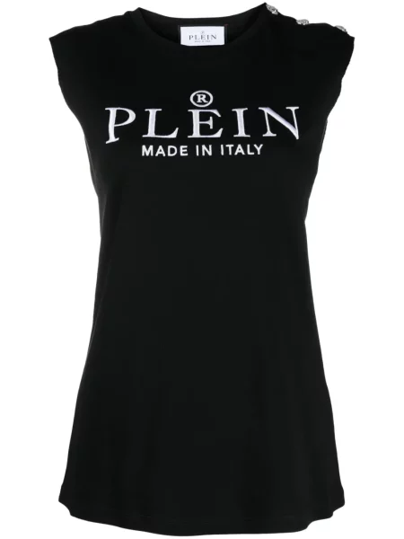 Top Philipp Plein cu imagine negru