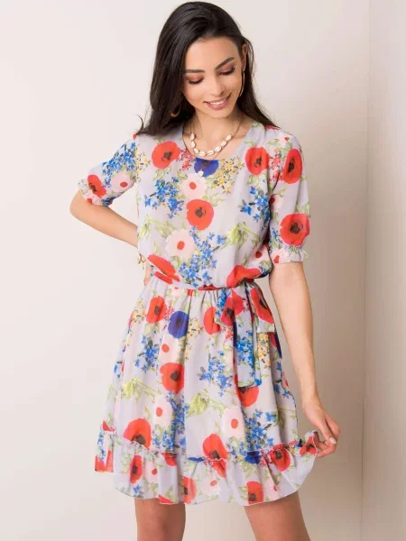 Rochie Fashionhunters de costum gri