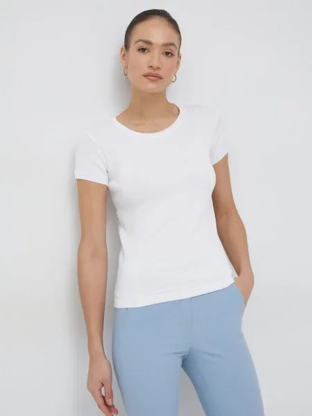Kratka majica United Colors of Benetton bela