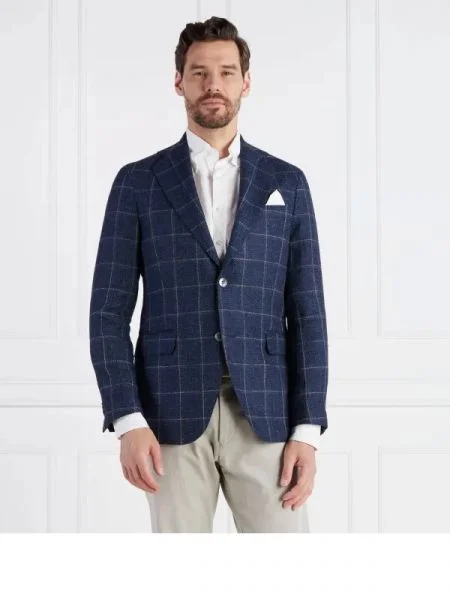 Oscar Jacobson De in sacou cu adaos de mătase