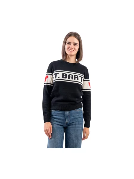 Sweter Mc2 Saint Barth czarny