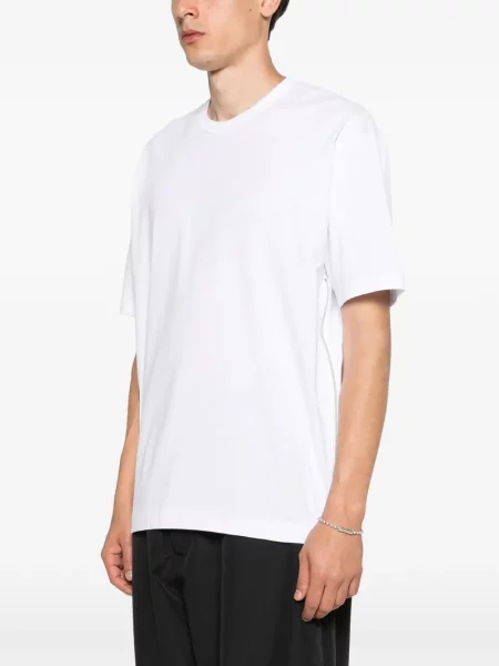 Marškinėliai Comme Des Garçons Shirt apvaliu kaklu balta