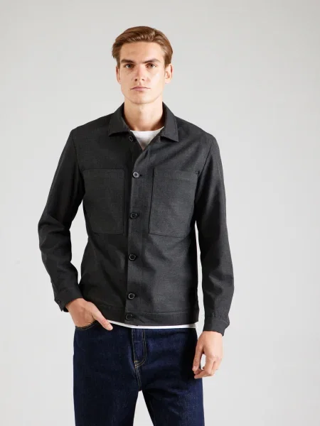 JACK & JONES Átmeneti dzseki JPRBUSHWICK sötétszürke