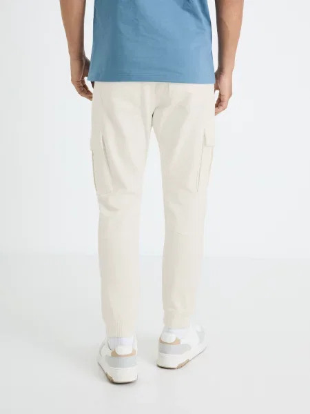 Cargo kalhoty Celio bílé