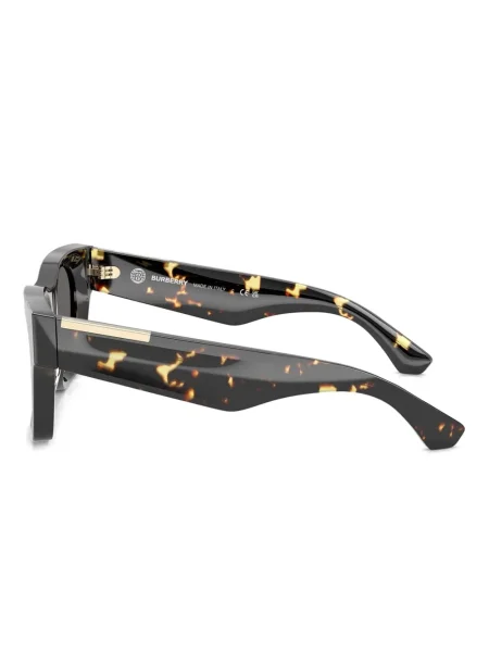 Ochelari de soare pătrați Burberry Eyewear galben