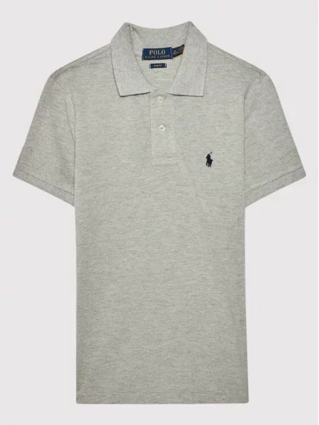 Polo majica Polo Ralph Lauren s kratkimi rokavi siva