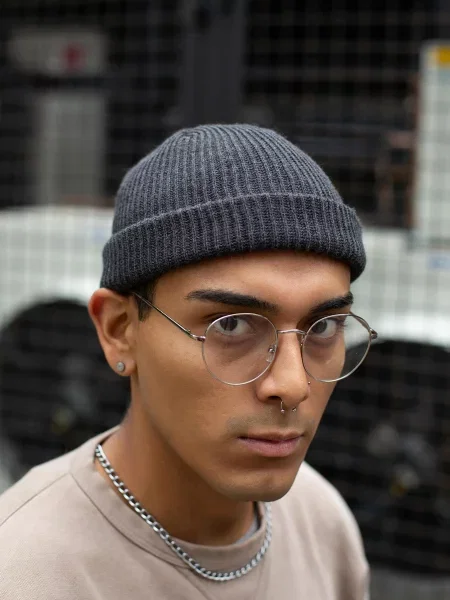 Шапка Without серая