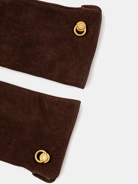 Замшеві рукавички Gianni Chiarini GN CM коричневий