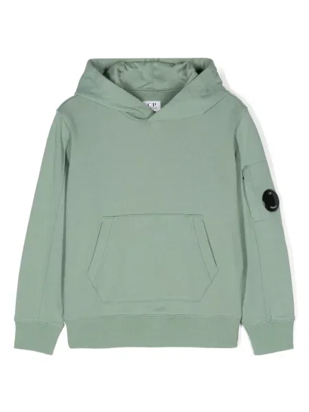 Bluza z kapturem dziecięca C.p. Company zielona