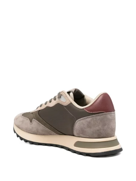 Sneakerși Blauer din piele de căprioară gri