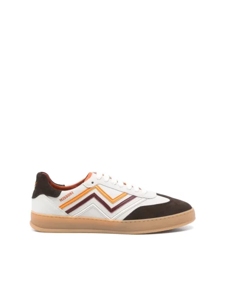 Sneakersy Missoni skórzane