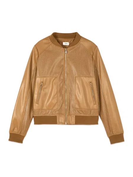 Kurtka bomber Oltre beżowy